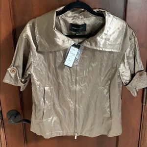BCBG bronze dress jacket small
